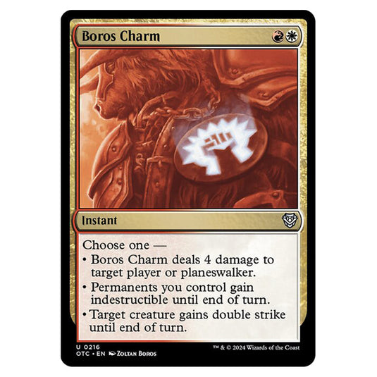Magic The Gathering - Outlaws of Thunder Junction - Commander - Boros Charm - 0216