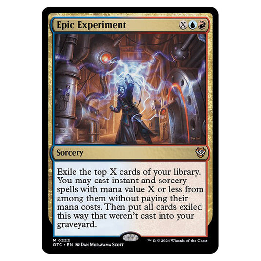 Magic The Gathering - Outlaws of Thunder Junction - Commander - Epic Experiment - 0222