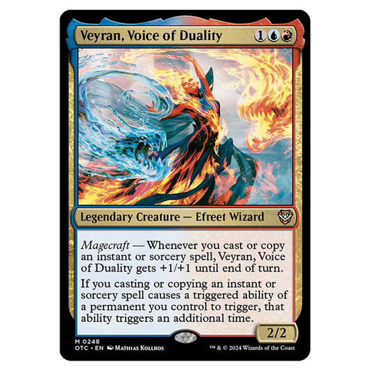 Magic The Gathering - Outlaws of Thunder Junction - Commander - Veyran, Voice of Duality - 0248
