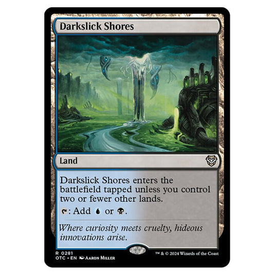 Magic The Gathering - Outlaws of Thunder Junction - Commander - Darkslick Shores - 0281