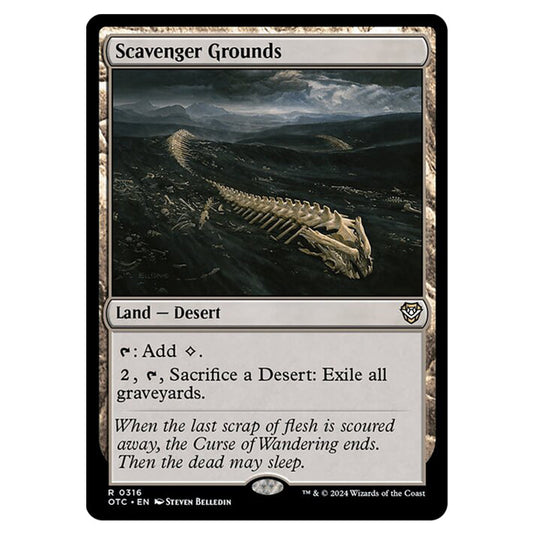 Magic The Gathering - Outlaws of Thunder Junction - Commander - Scavenger Grounds - 0316