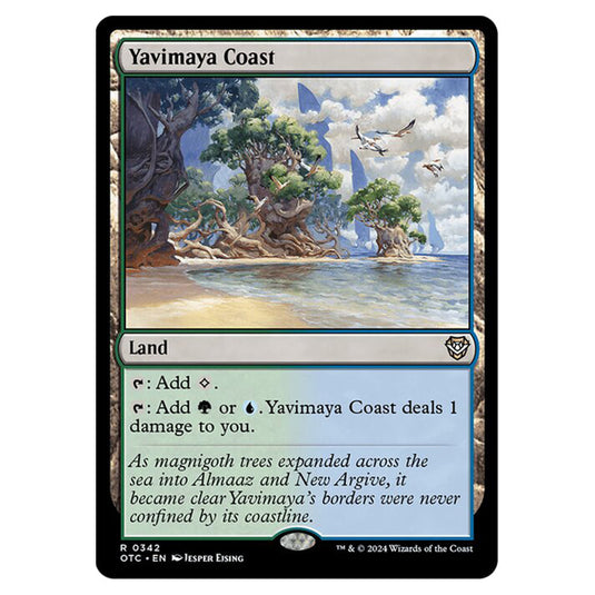 Magic The Gathering - Outlaws of Thunder Junction - Commander - Yavimaya Coast - 0342