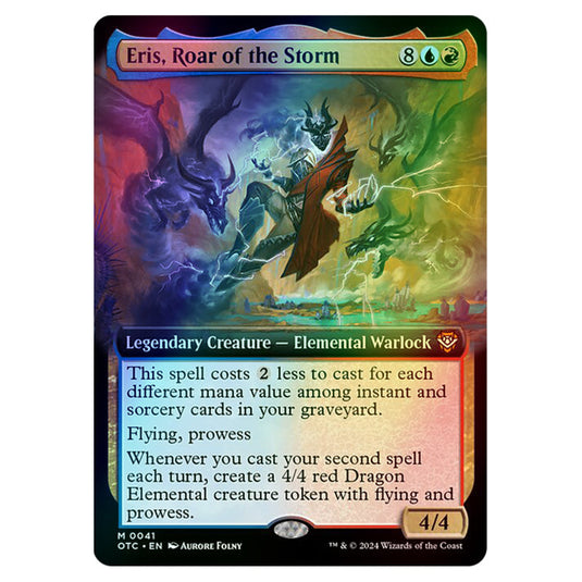 Magic The Gathering - Outlaws of Thunder Junction - Commander - Eris, Roar of the Storm - 0041 (Foil)