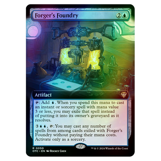 Magic The Gathering - Outlaws of Thunder Junction - Commander - Forger's Foundry - 0050 (Foil)