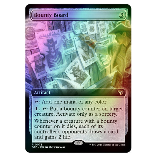 Magic The Gathering - Outlaws of Thunder Junction - Commander - Bounty Board - 0073 (Foil)