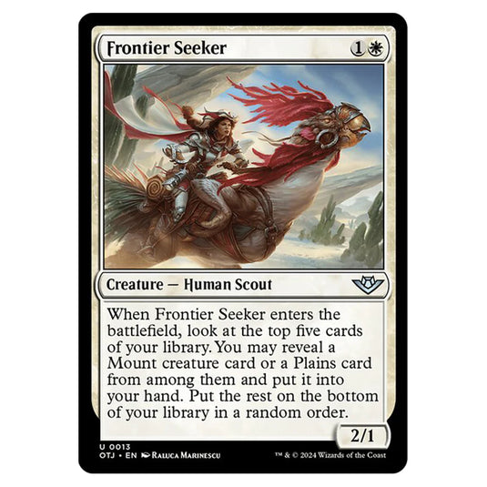 Magic The Gathering - Outlaws of Thunder Junction - Frontier Seeker - 0013