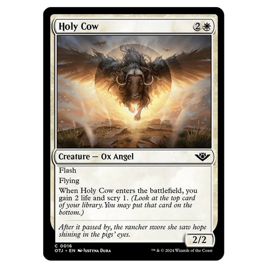 Magic The Gathering - Outlaws of Thunder Junction - Holy Cow - 0016