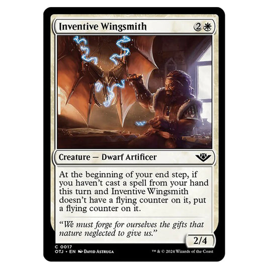 Magic The Gathering - Outlaws of Thunder Junction - Inventive Wingsmith - 0017
