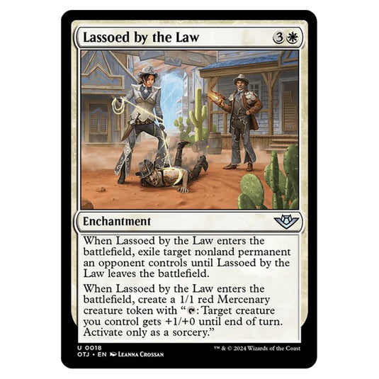 Magic The Gathering - Outlaws of Thunder Junction - Lassoed by the Law - 0018
