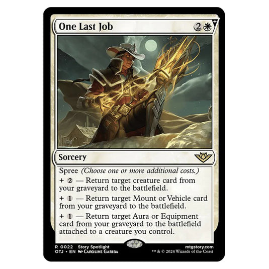 Magic The Gathering - Outlaws of Thunder Junction - One Last Job - 0022