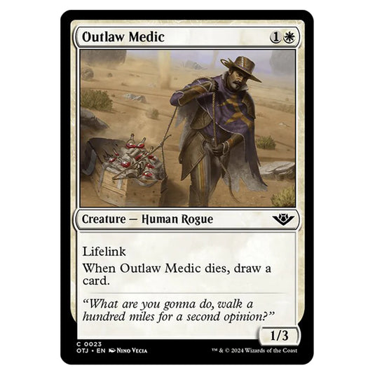 Magic The Gathering - Outlaws of Thunder Junction - Outlaw Medic - 0023