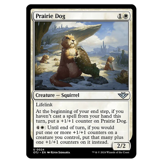 Magic The Gathering - Outlaws of Thunder Junction - Prairie Dog - 0024