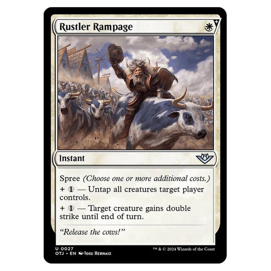Magic The Gathering - Outlaws of Thunder Junction - Rustler Rampage - 0027