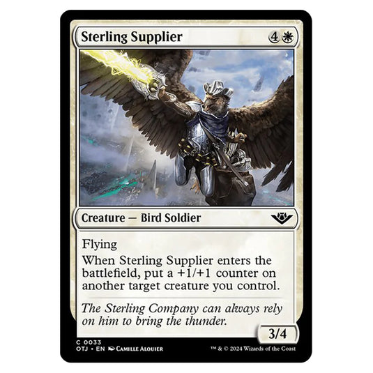 Magic The Gathering - Outlaws of Thunder Junction - Sterling Supplier - 0033