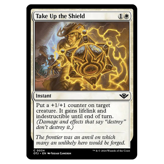 Magic The Gathering - Outlaws of Thunder Junction - Take Up the Shield - 0034