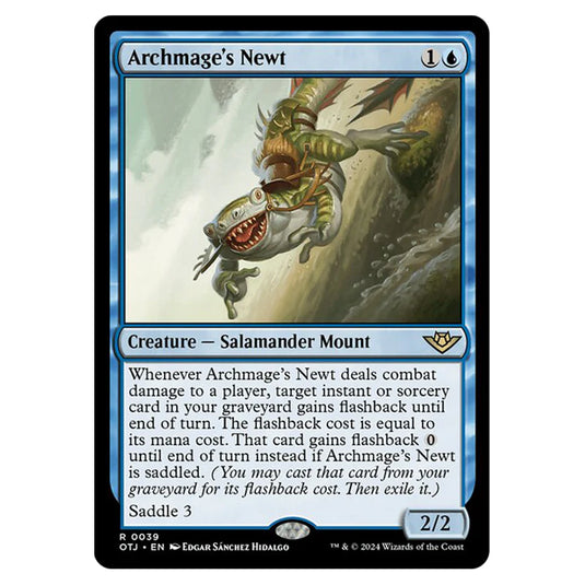 Magic The Gathering - Outlaws of Thunder Junction - Archmage's Newt - 0039