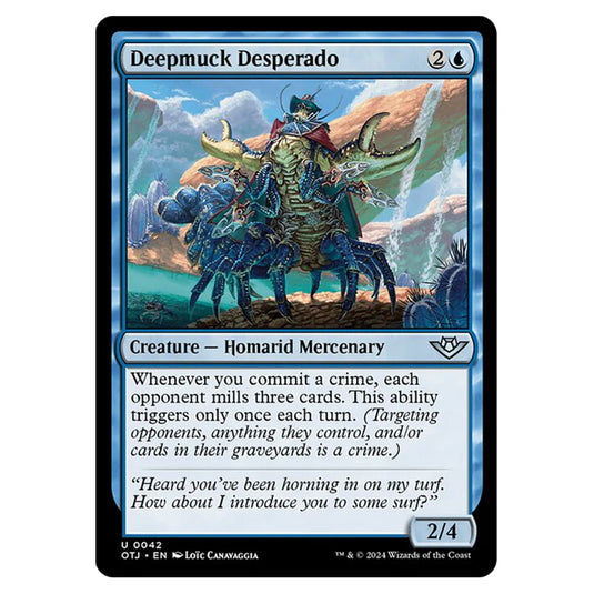 Magic The Gathering - Outlaws of Thunder Junction - Deepmuck Desperado - 0042