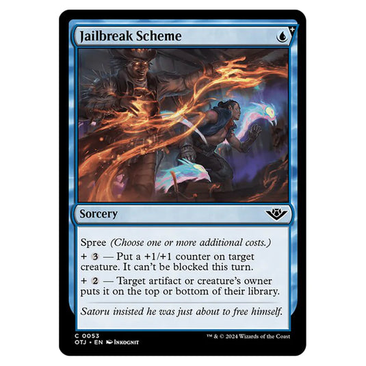 Magic The Gathering - Outlaws of Thunder Junction - Jailbreak Scheme - 0053