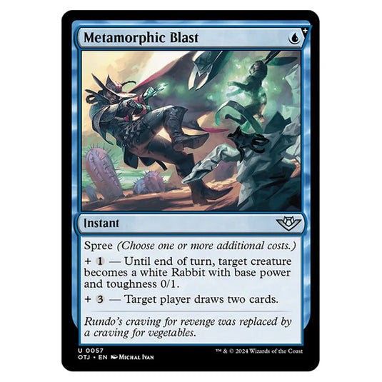 Magic The Gathering - Outlaws of Thunder Junction - Metamorphic Blast - 0057
