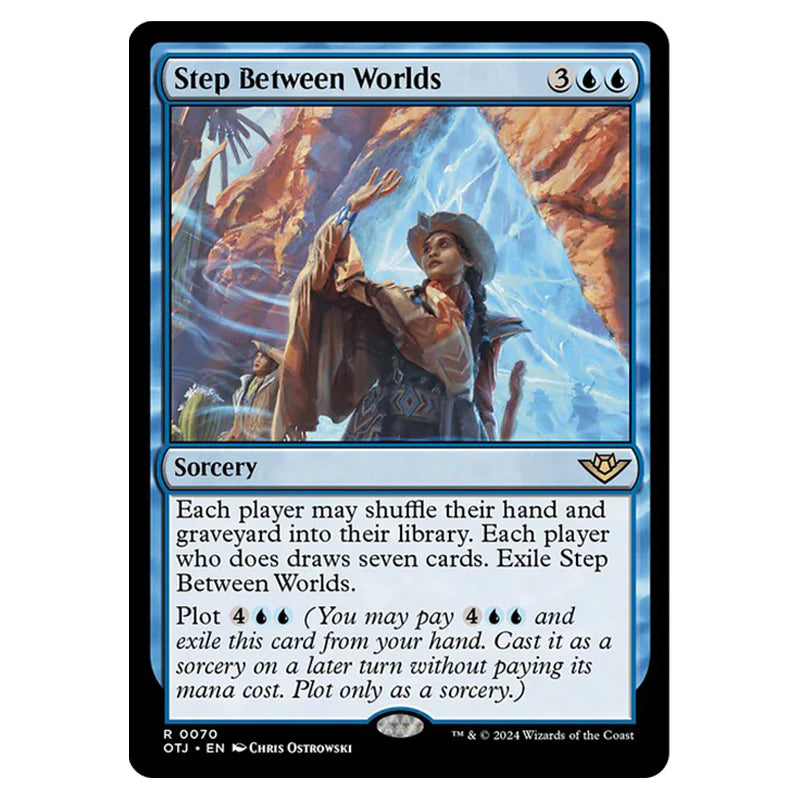 Magic The Gathering - Outlaws of Thunder Junction - Step Between World Magic The Gathering - Outlaws of Thunder Junction - Step Between World
