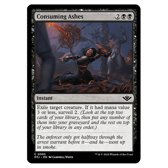 Magic The Gathering - Outlaws of Thunder Junction - Consuming Ashes - 0083