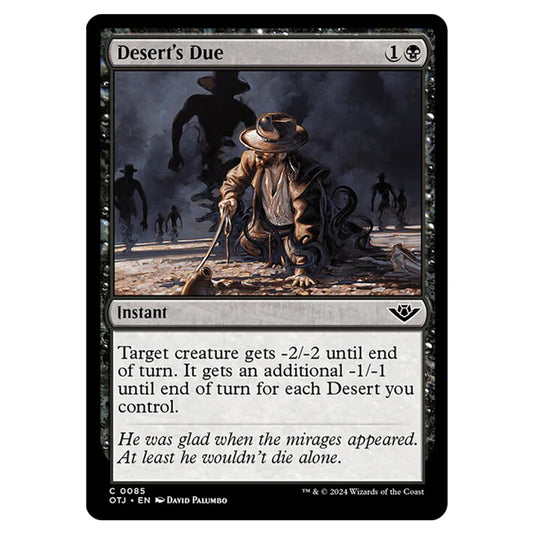 Magic The Gathering - Outlaws of Thunder Junction - Desert's Due - 0085