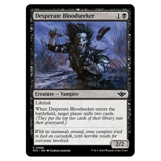Magic The Gathering - Outlaws of Thunder Junction - Desperate Bloodseeker - 0086