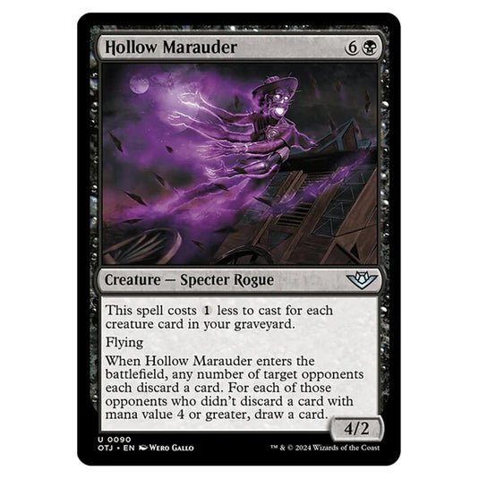 Magic The Gathering - Outlaws of Thunder Junction - Hollow Marauder - 0090