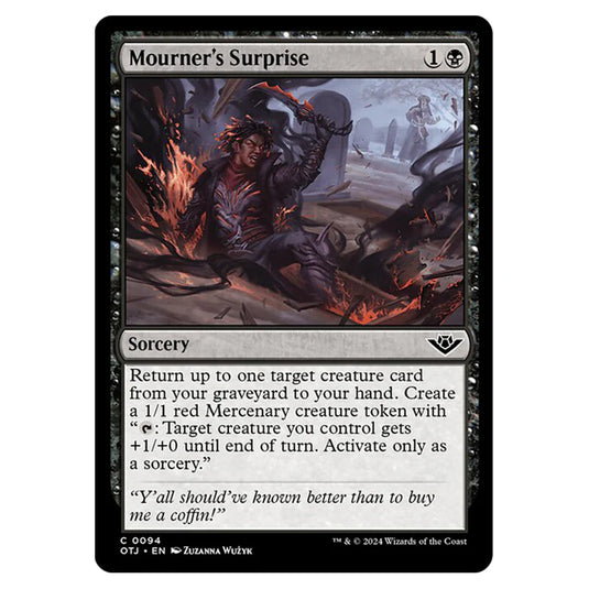 Magic The Gathering - Outlaws of Thunder Junction - Mourner's Surprise - 0094