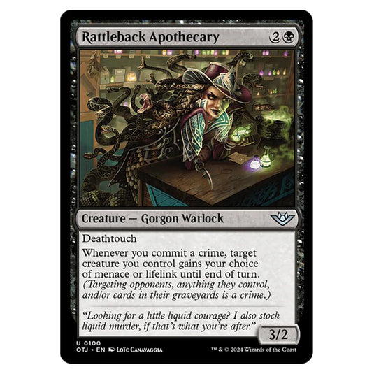 Magic The Gathering - Outlaws of Thunder Junction - Rattleback Apothecary - 0100