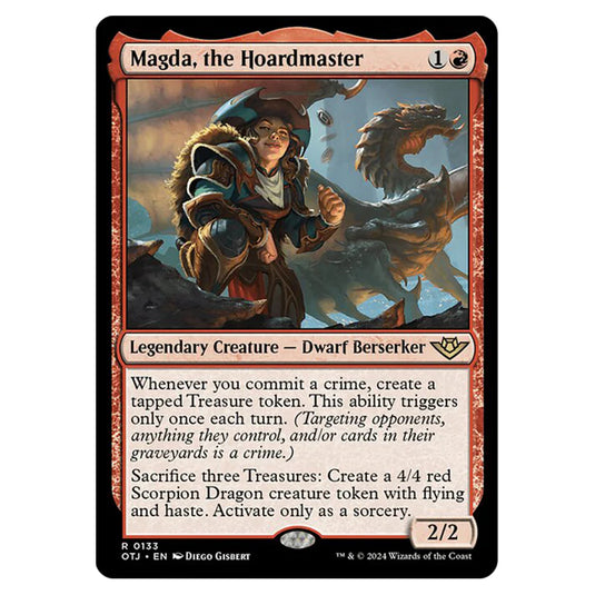 Magic The Gathering - Outlaws of Thunder Junction - Magda, the Hoardmaster - 0133