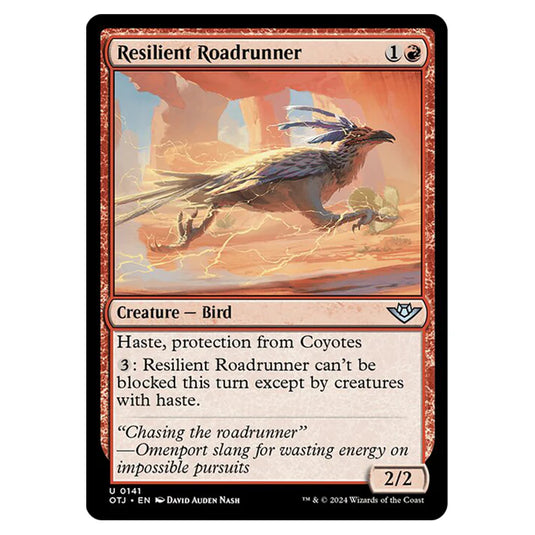 Magic The Gathering - Outlaws of Thunder Junction - Resilient Roadrunner - 0141