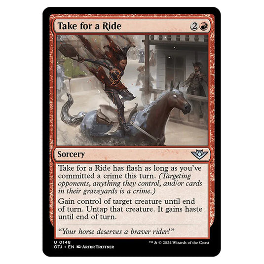 Magic The Gathering - Outlaws of Thunder Junction - Take for a Ride - 0148