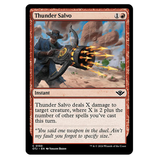 Magic The Gathering - Outlaws of Thunder Junction - Thunder Salvo - 0150