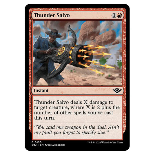 Magic The Gathering - Outlaws of Thunder Junction - Thunder Salvo - 0150
