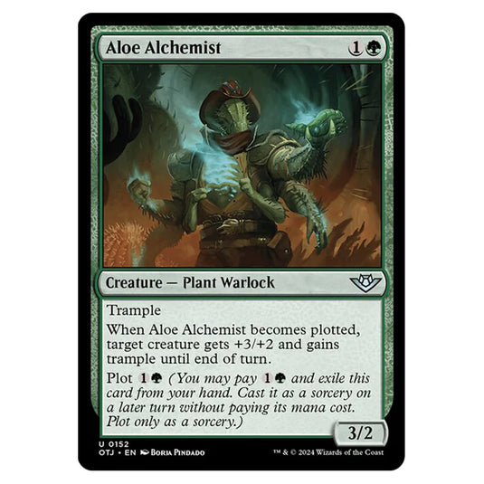 Magic The Gathering - Outlaws of Thunder Junction - Aloe Alchemist - 0152