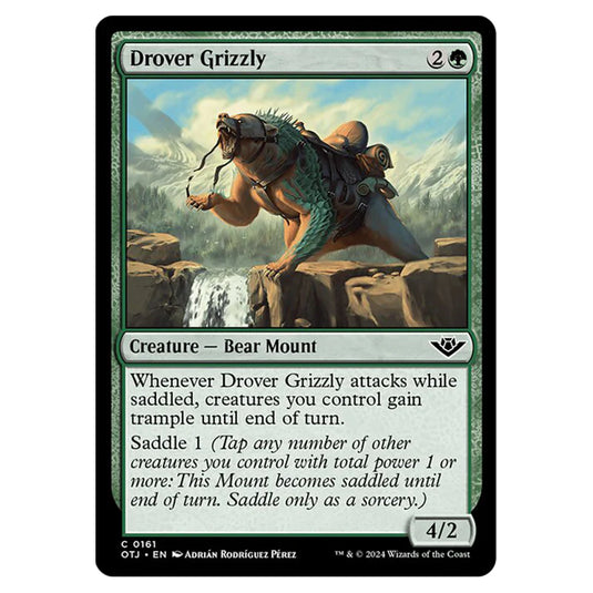 Magic The Gathering - Outlaws of Thunder Junction - Drover Grizzly - 0161