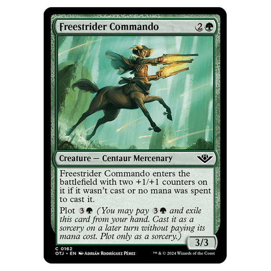 Magic The Gathering - Outlaws of Thunder Junction - Freestrider Commando - 0162