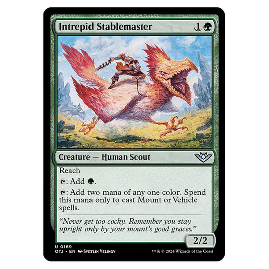 Magic The Gathering - Outlaws of Thunder Junction - Intrepid Stablemaster - 0169