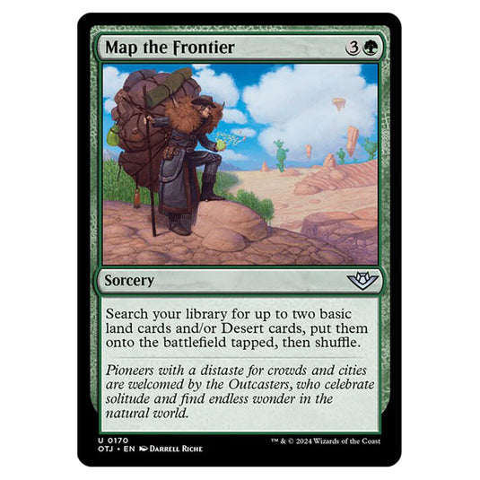 Magic The Gathering - Outlaws of Thunder Junction - Map the Frontier - 0170