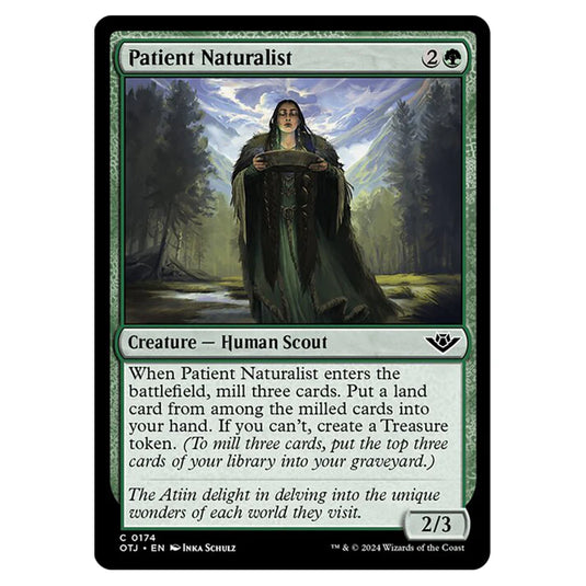 Magic The Gathering - Outlaws of Thunder Junction - Patient Naturalist - 0174
