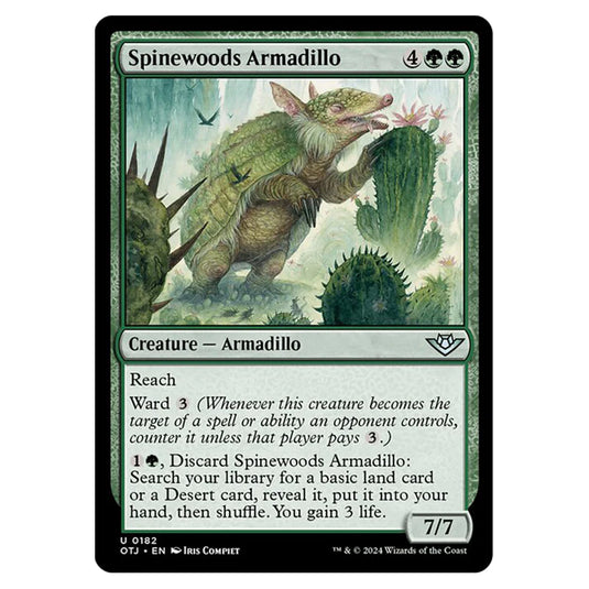 Magic The Gathering - Outlaws of Thunder Junction - Spinewoods Armadillo - 0182