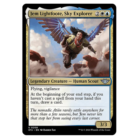 Magic The Gathering - Outlaws of Thunder Junction - Jem Lightfoote, Sky Explorer - 0209
