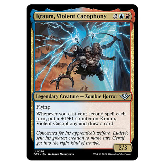 Magic The Gathering - Outlaws of Thunder Junction - Kraum, Violent Cacophony - 0214