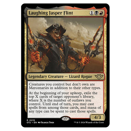 Magic The Gathering - Outlaws of Thunder Junction - Laughing Jasper Flint - 0215