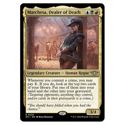 Magic The Gathering - Outlaws of Thunder Junction - Marchesa, Dealer of Death - 0220