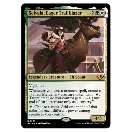 Magic The Gathering - Outlaws of Thunder Junction - Selvala, Eager Trailblazer - 0231