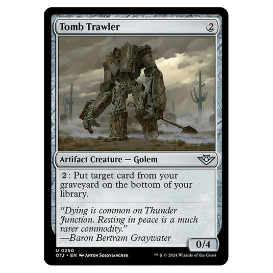 Magic The Gathering - Outlaws of Thunder Junction - Tomb Trawler - 0250