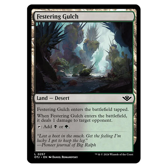 Magic The Gathering - Outlaws of Thunder Junction - Festering Gulch - 0257