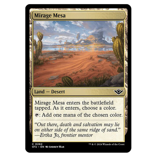 Magic The Gathering - Outlaws of Thunder Junction - Mirage Mesa - 0262